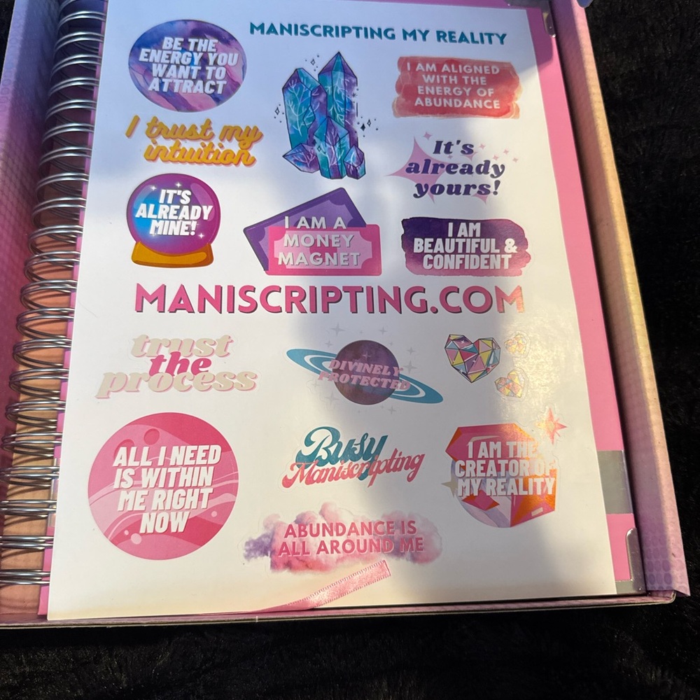 *EXCLUSIVE*New LIFE JOURNAL!! Beautiful Purple and Gold Life Design Journal - Picture 7 of 17